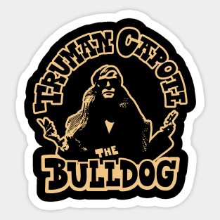The Bulldog - Truman Capote Tribute Illustration Sticker